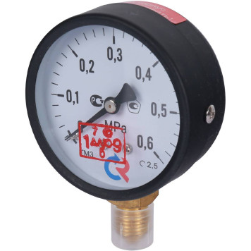 Манометр РОСМА ТМ-310Р G1/4 0-0,6МПа 150 град. кл.2,5 63 мм
