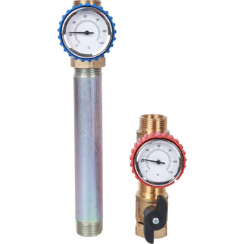 Насосная группа STOUT SDG-0001 с прямым контуром 3/4 без насоса в теплоизоляции-2