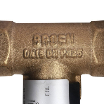 Клапан балансировочный BROEN Venturi DRV ручной фланцевый DN 015 PN 16 Kvs=211 м3/ч-6