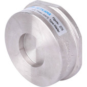 Клапан обратный пружинный ZETKAMA 275I Ду40 Ру40 межфланцевый из нерж. стали (275I040E51)