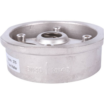 Клапан обратный пружинный нержавеющий Zetkama 275I040E51 Ду40 Ру40 Tmax=300-8