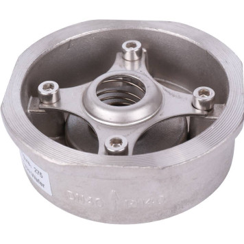 Клапан обратный пружинный нержавеющий Zetkama 275I040E51 Ду40 Ру40 Tmax=300-9