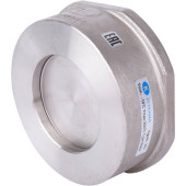 Клапан обратный пружинный ZETKAMA 275I Ду80 Ру40 межфланцевый из нерж. стали (275I080E51)