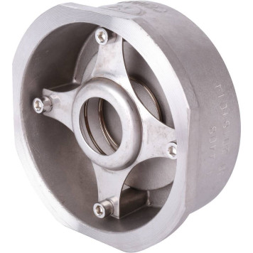 Обратный клапан Zetkama 275I080E51 из нержавеющей стали Ду80 Ру40 Tmax=300 межфланцевый-2