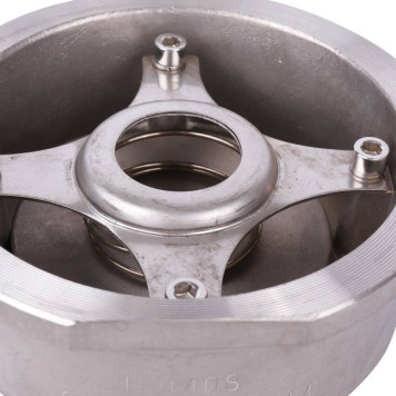 Обратный клапан Zetkama 275I080E51 из нержавеющей стали Ду80 Ру40 Tmax=300 межфланцевый-9