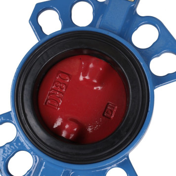 Затвор диск чугун Tecofi VPI4448-02EP0080 Ду80 Ру16-3