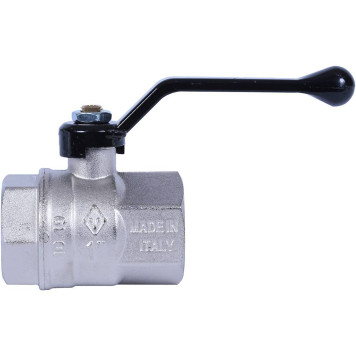 Шаровой кран BUGATTI New Jersey, ручка-рычаг из алюминия, внутренняя резьба 1 дюйм.-3