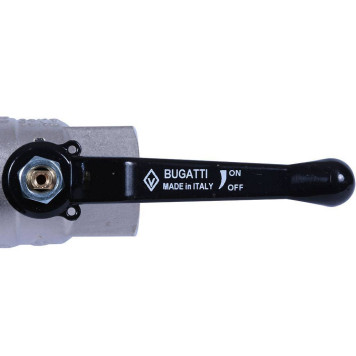 Шаровой кран BUGATTI New Jersey, ручка-рычаг из алюминия, внутренняя резьба 1 дюйм.-5