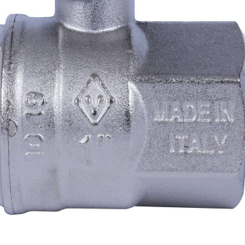 Шаровой кран BUGATTI New Jersey, ручка-рычаг из алюминия, внутренняя резьба 1 дюйм.-6