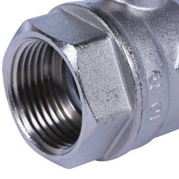 Шаровой кран BUGATTI New Jersey, ручка-рычаг из алюминия, внутренняя резьба 1 дюйм.-8