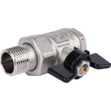 Кран шаровой с полусгоном BUGATTI New Jersey, внут-наруж резьба 1/2&-5