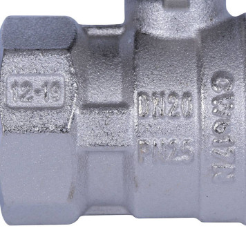 Шаровой кран BUGATTI Arizona с ручкой-рычагом из алюминия, внутренняя наружная резьба 3/4&-6