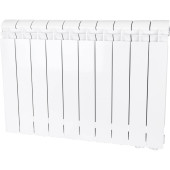 Радиатор алюминиевый Global VOX- R 500 10 секций нижнее правое подключение (белый RAL 9010) 169531 (169531)