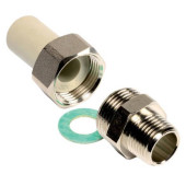 Резьбовое соединение наружное Ekoplastik ППР 20x1/2 (SSE02020RCT)
