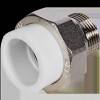 Муфта комбинированная Pro Aqua d=32-1 PP-R разъемная (американка) НР Белая (PA21018)