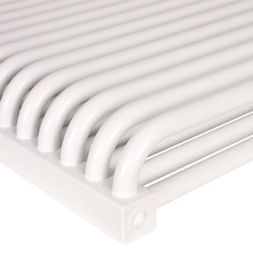 2-х трубчатый стальной радиатор ROMMER RST 2050/24 секции боковое подключение RAL9016 RST-205024-010 (RST-205024-010)-4