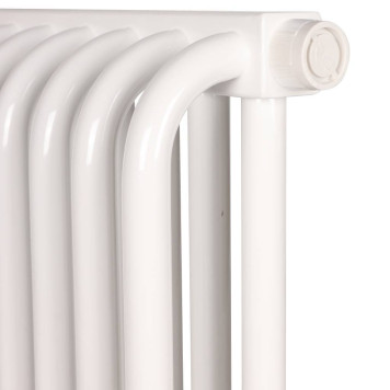 2-х трубчатый стальной радиатор ROMMER RST 2050/26 секций боковое подключение RAL9016 RST-205026-010 (RST-205026-010)-5