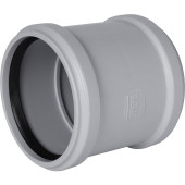 Муфта двухраструбная канализационная бесшумная STOUT D 110 SKB-0006-000110 (SKB-0006-000110)