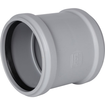 Муфта двухраструбная канализационная бесшумная STOUT D 110 SKB-0006-000110 (SKB-0006-000110)