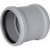 Муфта двухраструбная канализационная бесшумная STOUT D 110 SKB-0006-000110 (SKB-0006-000110)