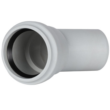 Отвод канализационный бесшумный STOUT D 58 х 45° SKB-0010-005845 (SKB-0010-005845)-3