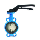 Затвор дисковый поворотный FAF Valve 3550 DN 100 PN 16 межфланцевый из чугуна EPDM с рукояткой (3550100)