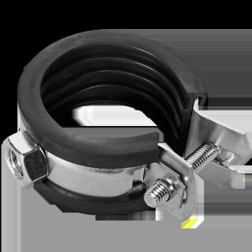 Хомут для труб одновинтовой STOUT с гайкой М8, 1 (32-35мм) (SAC-0020-300001)-1