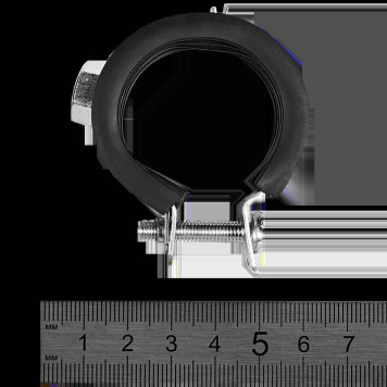Хомут для труб одновинтовой STOUT с гайкой М8, 1 (32-35мм) (SAC-0020-300001)-2