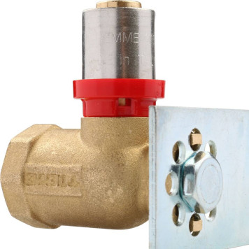 TIEMME Водорозетка двойная на планке 16х1/2-4