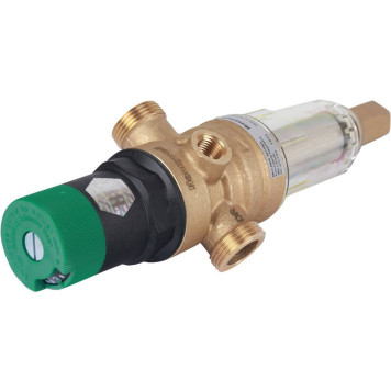 Фильтр для холодной воды Honeywell Resideo Braukmann FK06-3/4&AA с редуктором 100 мкм 3/4&-5