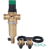Фильтр Honeywell (Resideo Braukmann) FK06-3/4 AAM с редуктором, на горячую воду, 100 мкм, 3/4 (54300)