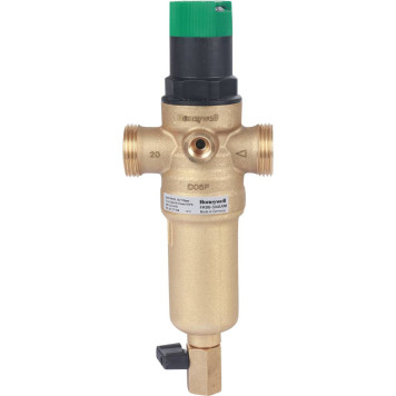 Фильтр Honeywell (Resideo Braukmann) FK06-3/4 ААМ с редуктором для горячей воды 100 мкм 3/4-1
