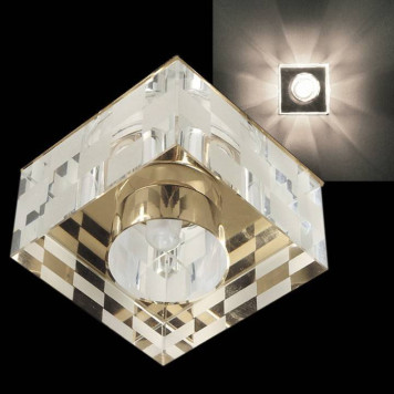 Встраиваемый светильник Sneha 2043/B G9 GD-1