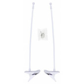 Подставка для цветов Uniel UFP-M02C-450 WHITE POLYBAG SET2 UL-00010111