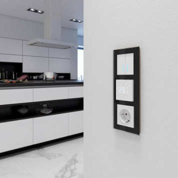 Терморегулятор электромеханический для теплого пола Werkel белые W1151201-2