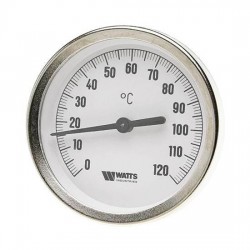 Термометр Watts F+R801(TSD) биметаллический с погружной гильзой 80/50