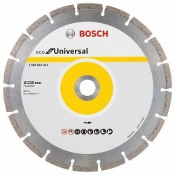 Алмазный отрезной круг ECO Universal 230 мм, 10 шт. (2608615044)