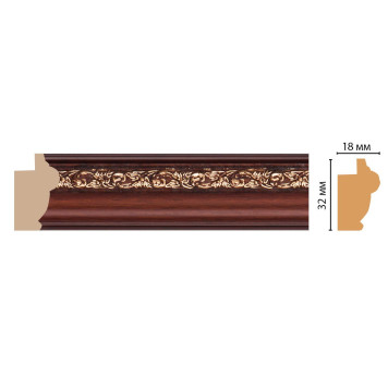 Багет DECOMASTER 534-52 (32*18*2900мм)