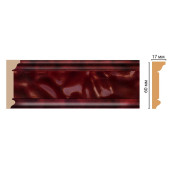 Плинтус потолочный DECOMASTER D216-62 (60*17*2400мм)