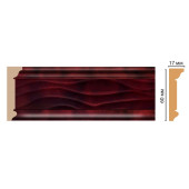 Плинтус потолочный DECOMASTER D219-62 (60*17*2400мм)
