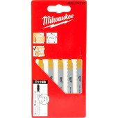 Пилка для лобзика Milwaukee T119B 50мм (5шт) (353)