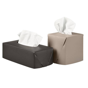 ADJ Салфетница Kleenex, 12x12xH12 см., цвет: капучино/шоколад-1