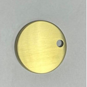 AQM0040BG заглушка крепежа сиденья AQM1209, цвет золото шлифованное, 1шт AQM0040BG