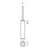 Colombo MiniQ Ершик подвесной, цвет: хром. B5007.CR