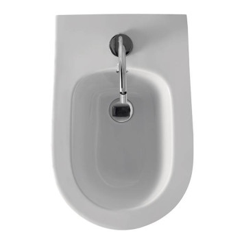 Kerasan Aquatech Биде напольное 55x35см, c 1 отв., цвет: белый. 372201*1-1