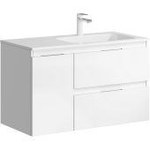 AQ ACC0109RW Accent Тумба под умывальник правая, Белый, 914х445х558 мм ACC0109RW