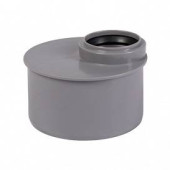 Редукция, Ostendorf, HTRK эксцентрическая, 110, 75, короткая, PP (полипропилен)