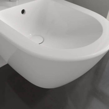 VilleroyBoch Subway 2.0 Биде подвесное 37.5х56.5х28см., 1 отв., цвет: альпийский белый. 54000001-6