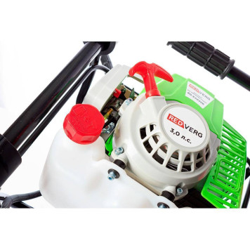 Мотобур REDVERG с рычагом тормоза RD-EA630B-4