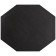 ADJ Шестиугольный плейсмат, 44,5x38 см., цвет: черный/серый